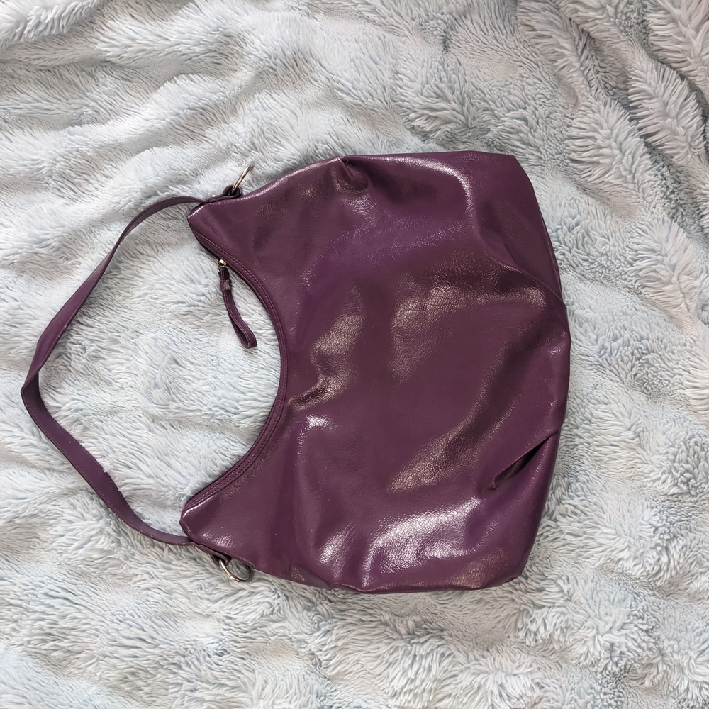 Baby Phat Shimmering Purple Shoulder Bag - Picture 7 of 13